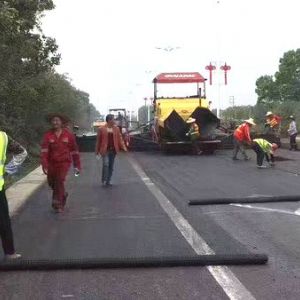 安徽合肥肥西县绕城路玻纤格栅施工